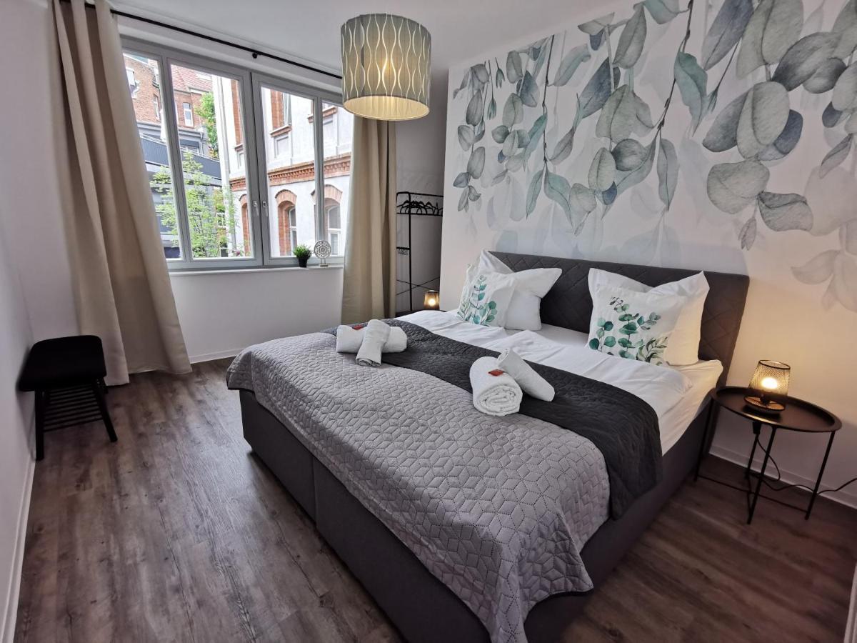 Bohnapartments - Town House Am Stadtpark - Gratis Parkplatz - Wlan إرفورت المظهر الخارجي الصورة