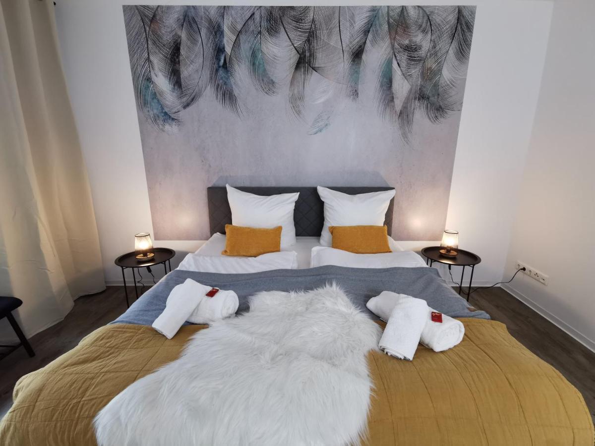 Bohnapartments - Town House Am Stadtpark - Gratis Parkplatz - Wlan إرفورت المظهر الخارجي الصورة