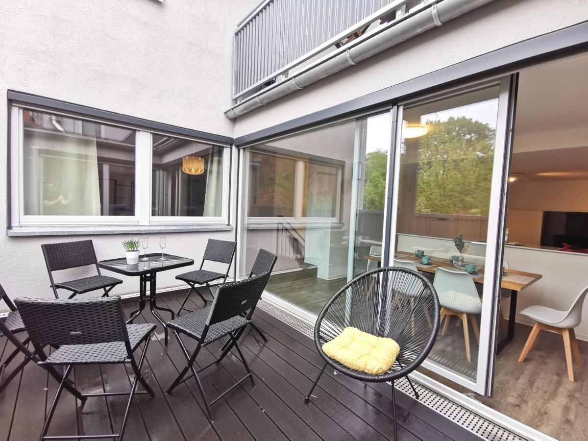 Bohnapartments - Town House Am Stadtpark - Gratis Parkplatz - Wlan إرفورت المظهر الخارجي الصورة