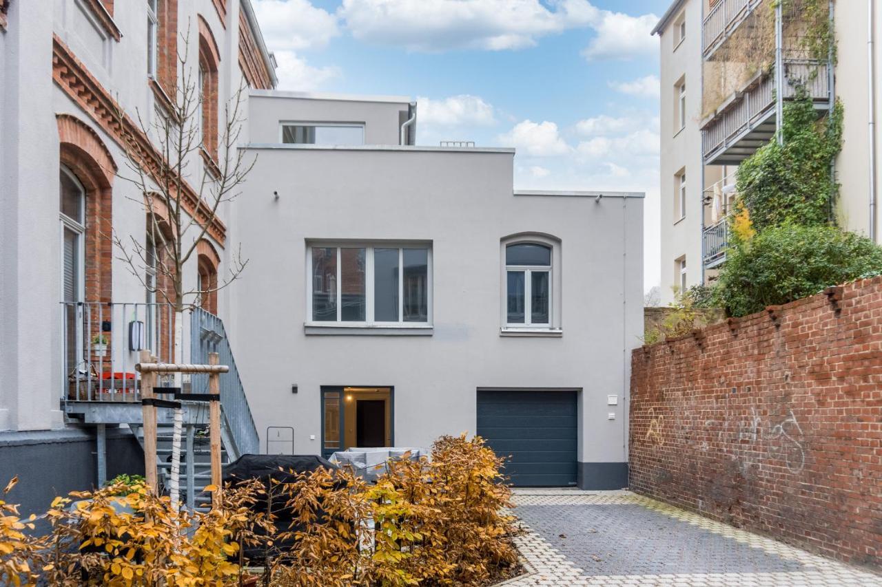 Bohnapartments - Town House Am Stadtpark - Gratis Parkplatz - Wlan إرفورت المظهر الخارجي الصورة